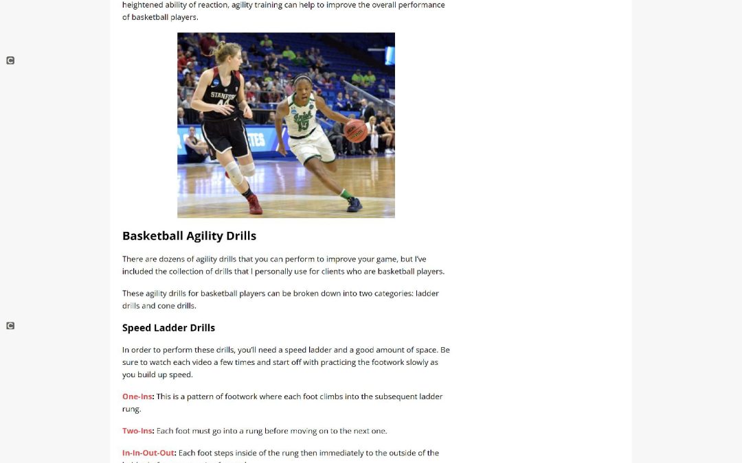 improveyourperformancewithbasketballagilitydrills Write Fit